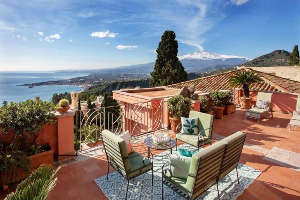 Villa Torre Sicilia Taormina Exteriör bild